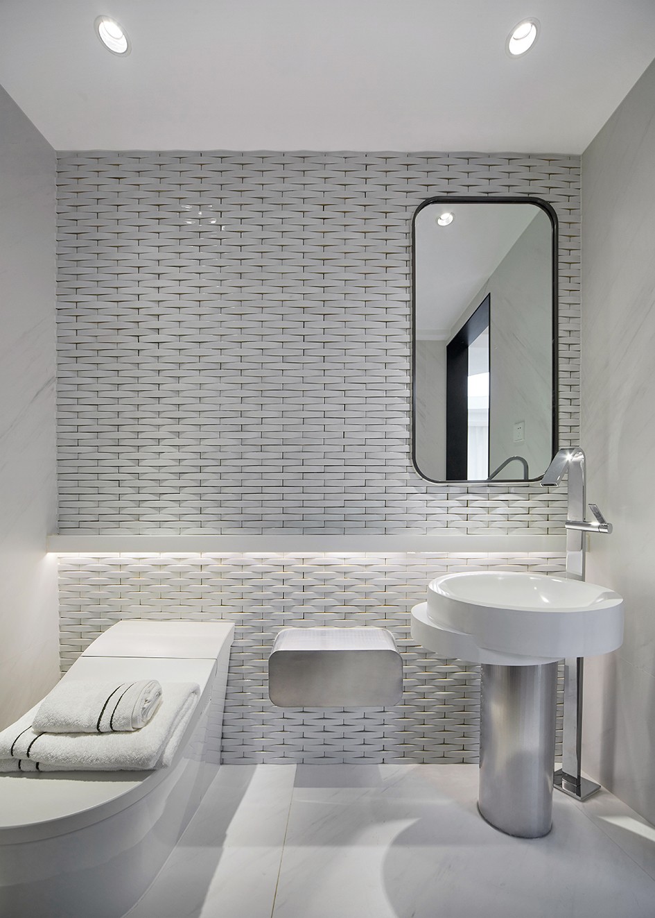 現代簡約風格室內設計家裝案例-衛生間 現代簡約風格室內設計家裝案例-衛生間