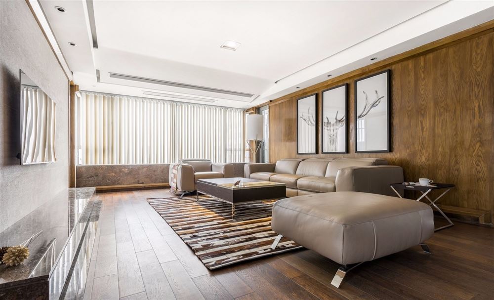 湛江市萬洲花園北歐風格四居室裝修案例