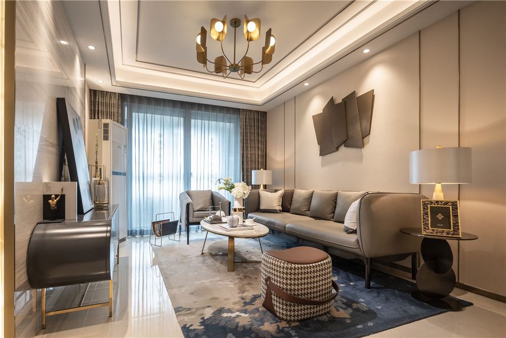 韶關市江畔花園三期現代簡約風格三居室裝修案例