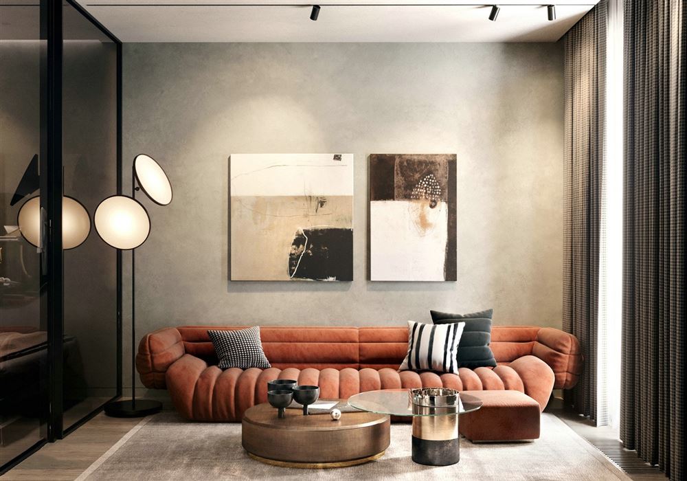 佛山市保利玥府現代簡約風格公寓裝修案例