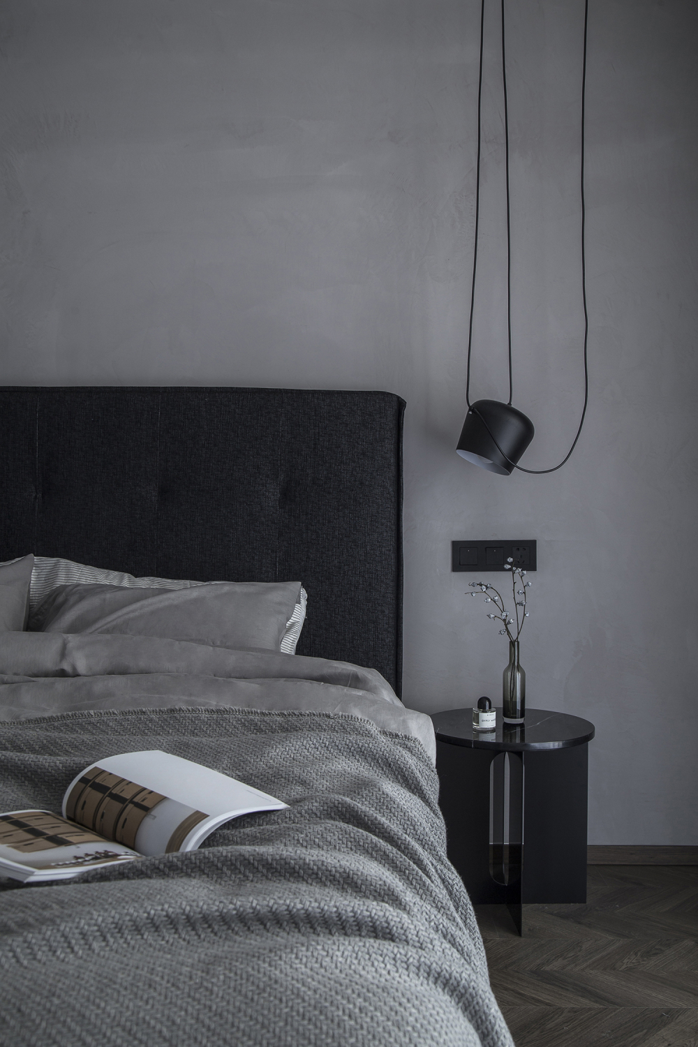 現代簡約風格室內家裝案例效果圖-臥室 現代簡約風格室內家裝案例效果圖-臥室