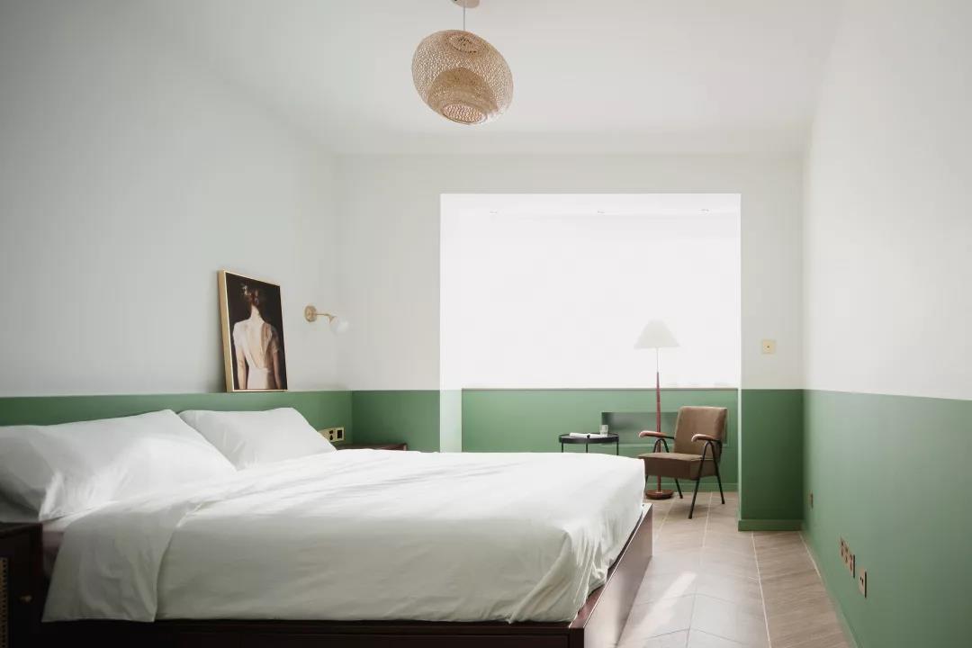 裝修公司簡約復古風格室內裝修效果圖-臥室 裝修公司簡約復古風格室內裝修效果圖-臥室