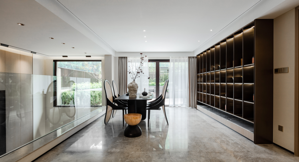 現代簡約風格別墅設計家裝案例-茶室 現代簡約風格別墅設計家裝案例-茶室