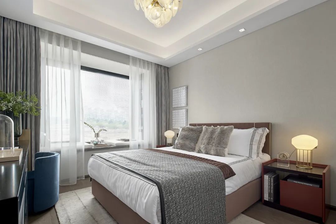 現(xiàn)代簡約風(fēng)格室內(nèi)設(shè)計家裝案例-次臥 現(xiàn)代簡約風(fēng)格室內(nèi)設(shè)計家裝案例-次臥