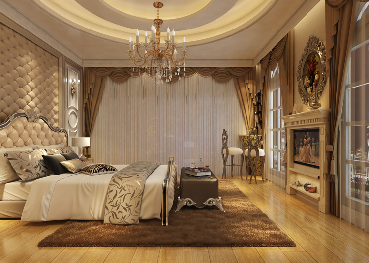 茂名市華廈世紀歐式風格別墅裝修案例