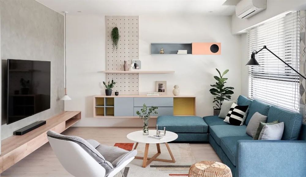 廣州市中海花城灣現(xiàn)代簡約風格三居室裝修案例