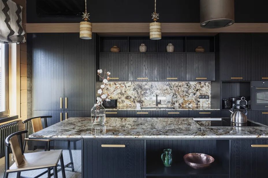 原木簡約混搭風格家裝設計室內裝修效果圖-餐廳 原木簡約混搭風格家裝設計室內裝修效果圖-餐廳