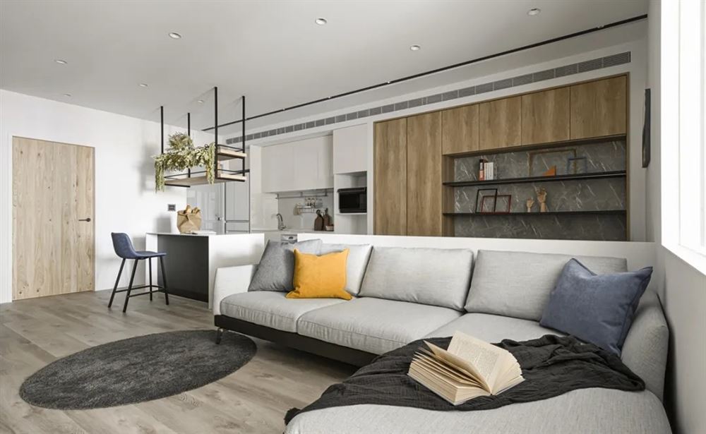 湛江市奧園·悅時代北歐風(fēng)格三居室裝修案例