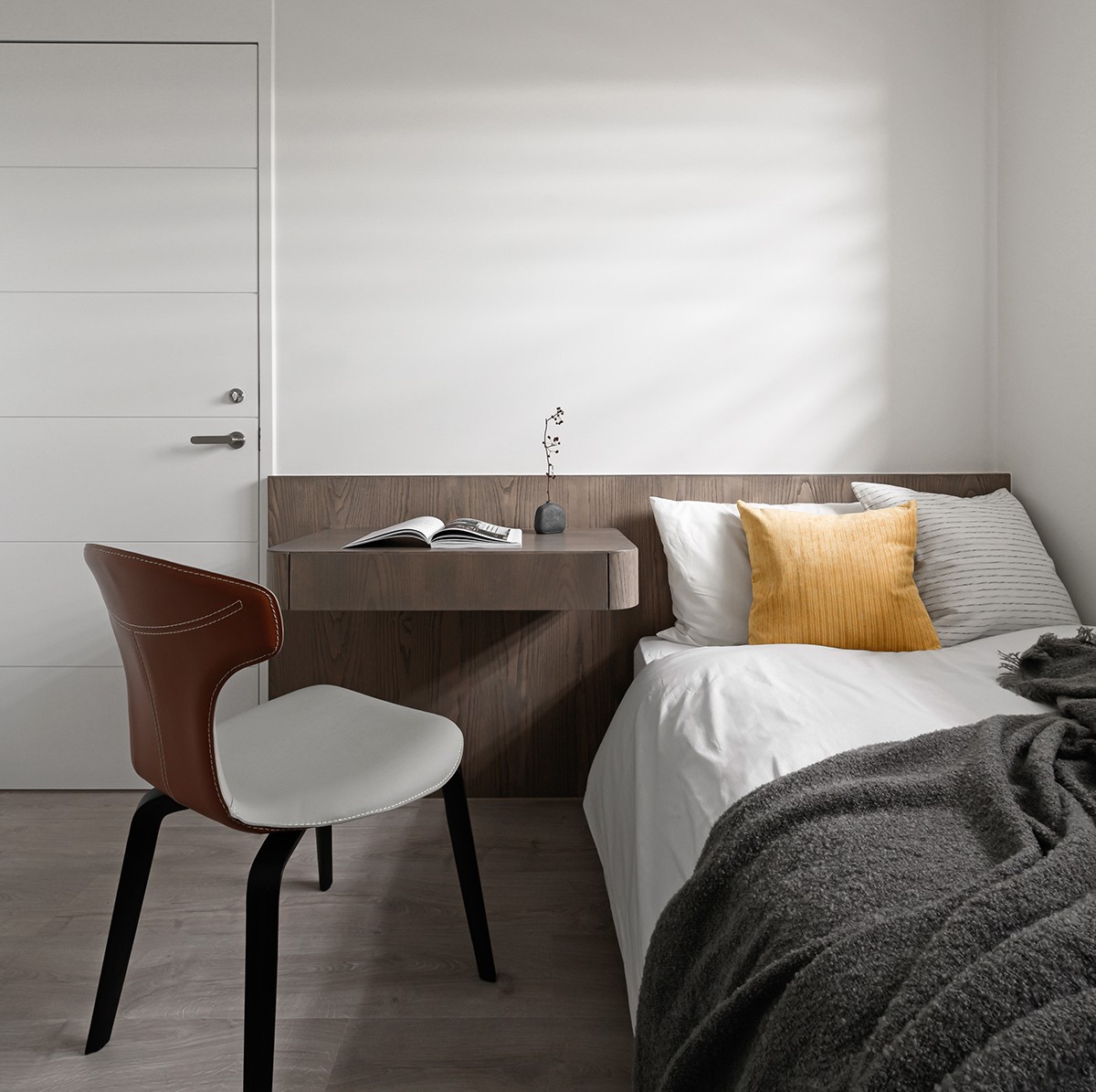 廣州裝修公司現(xiàn)代簡約風(fēng)格室內(nèi)裝修效果圖-次臥 廣州裝修公司現(xiàn)代簡約風(fēng)格室內(nèi)裝修效果圖-次臥