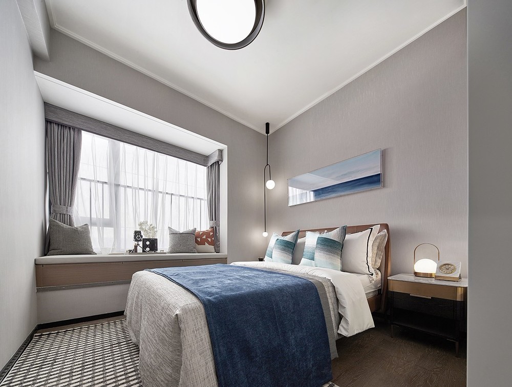 現(xiàn)代簡(jiǎn)約風(fēng)格室內(nèi)家裝案例效果圖-次臥 現(xiàn)代簡(jiǎn)約風(fēng)格室內(nèi)家裝案例效果圖-次臥