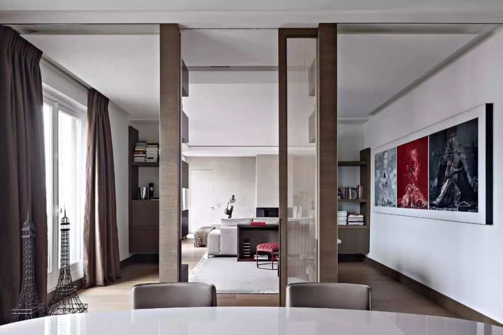 現代輕奢風格室內設計家裝案例-客廳過道 現代輕奢風格室內設計家裝案例-客廳過道