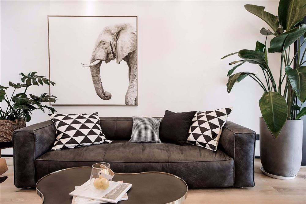 廣州市珠光·金融城壹號北歐風格三居室裝修案例