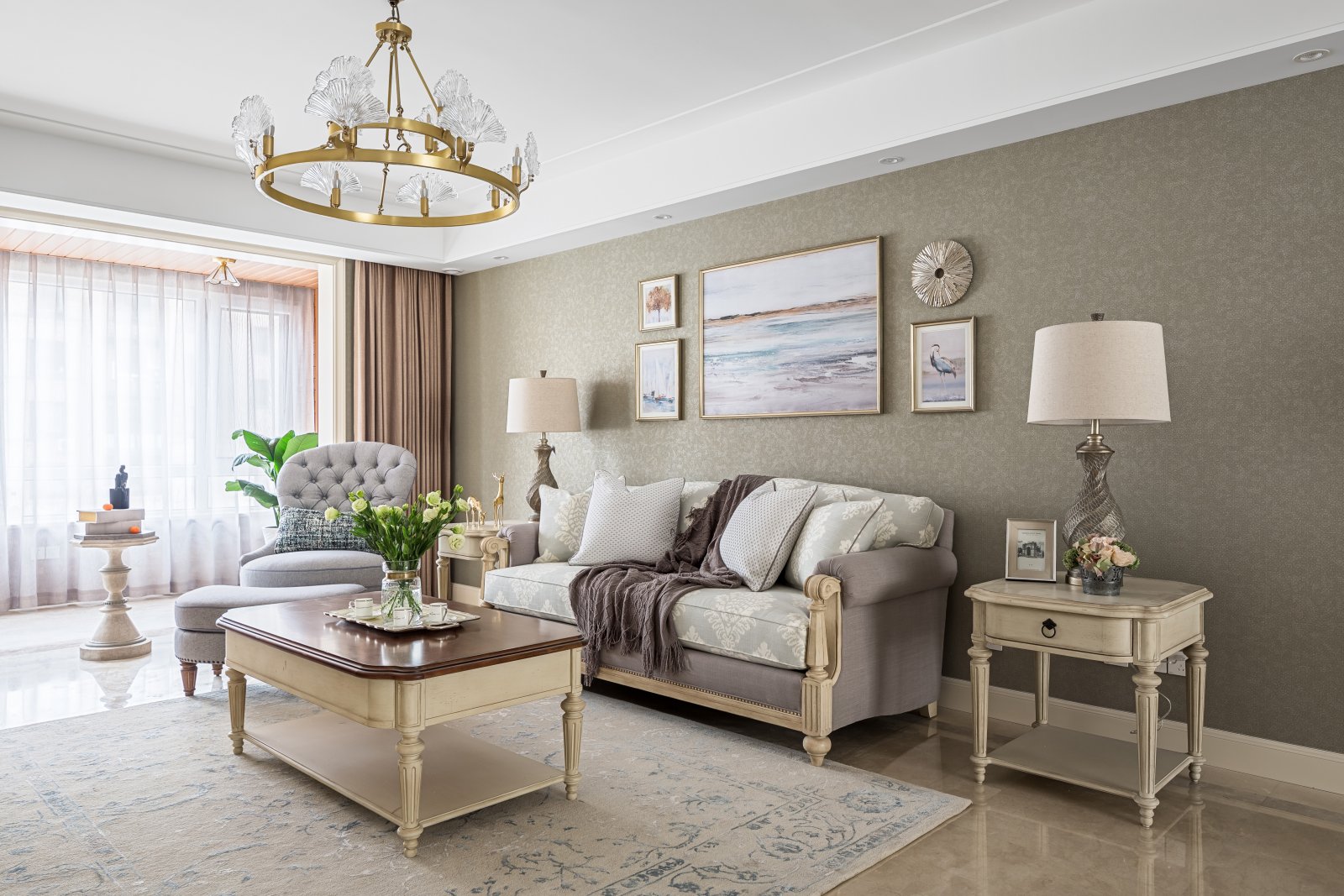 美式風(fēng)格家裝設(shè)計(jì)室內(nèi)裝修效果圖-客廳 美式風(fēng)格家裝設(shè)計(jì)室內(nèi)裝修效果圖-客廳