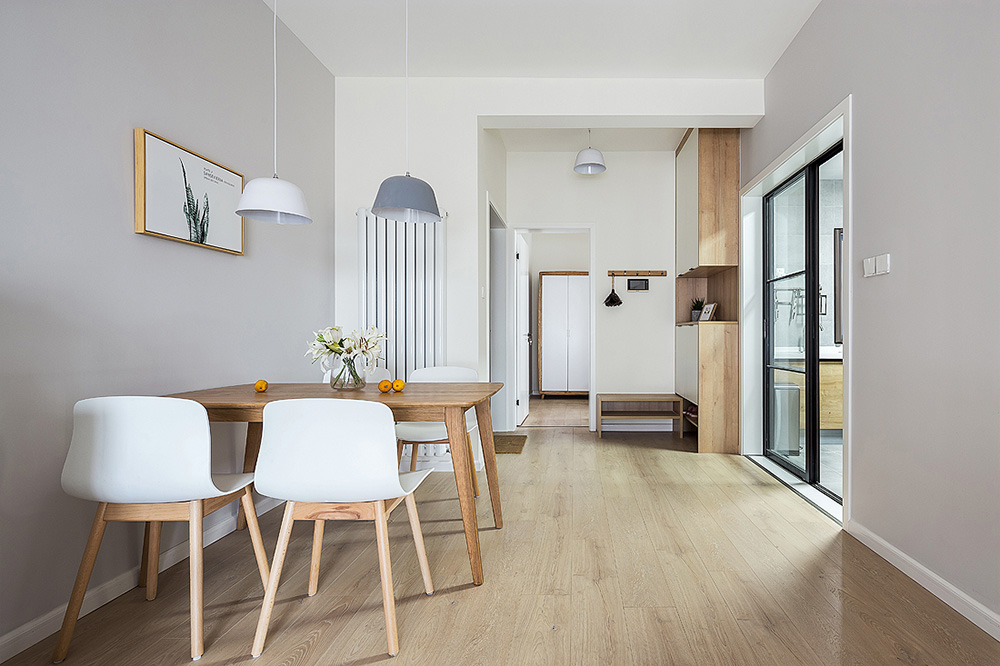 南寧萬科魅力之城二居90平米現代前衛風格室內裝修案例-餐廳 南寧萬科魅力之城二居90平米現代前衛風格室內裝修案例-餐廳