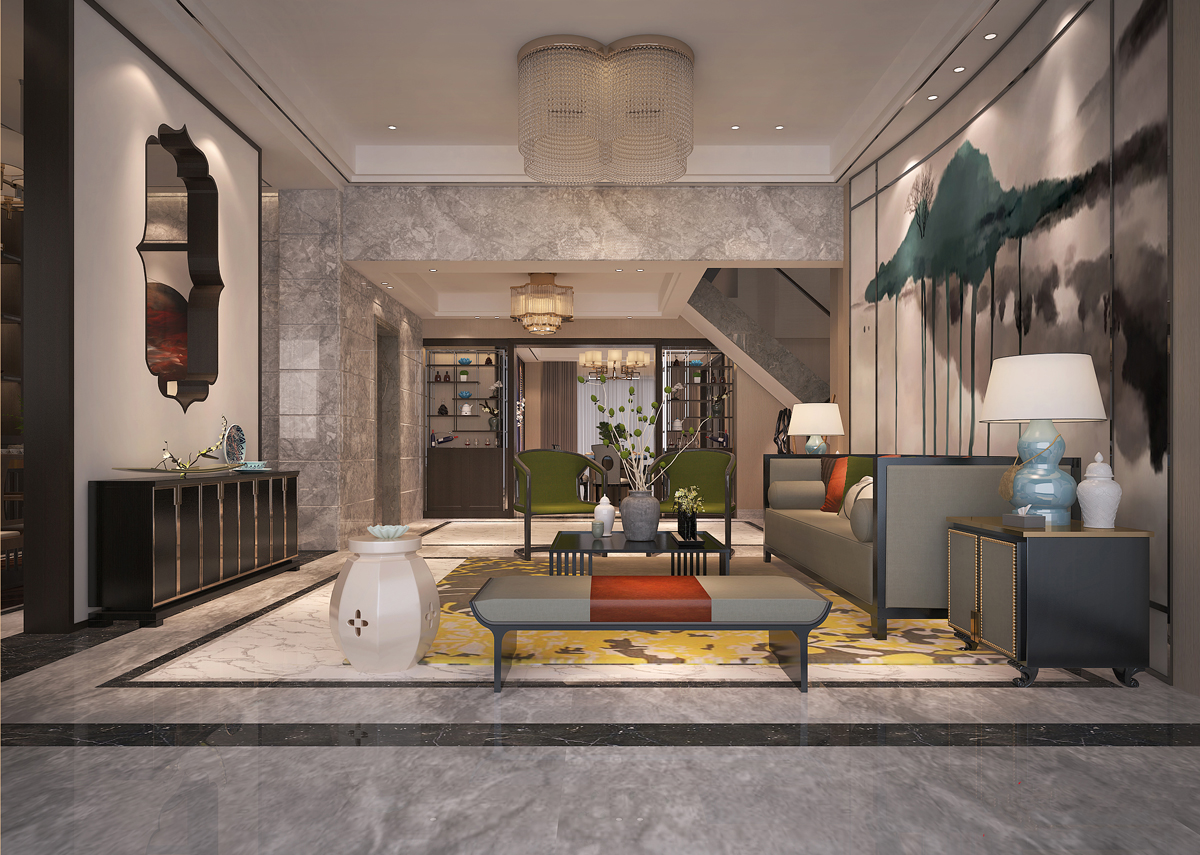 現(xiàn)代前衛(wèi)風(fēng)格室內(nèi)裝修效果圖-國(guó)際花園城芙蓉苑三居156平米-客廳 現(xiàn)代前衛(wèi)風(fēng)格室內(nèi)裝修效果圖-國(guó)際花園城芙蓉苑三居156平米-客廳