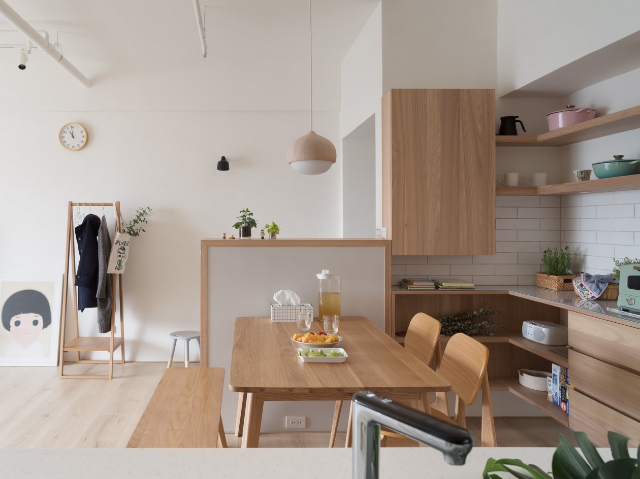 日式簡約風格室內設計家裝案例-餐廳 日式簡約風格室內設計家裝案例-餐廳