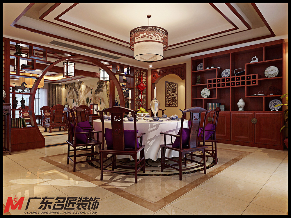 裝修公司新古典風格室內(nèi)裝修效果圖-餐廳 裝修公司新古典風格室內(nèi)裝修效果圖-餐廳