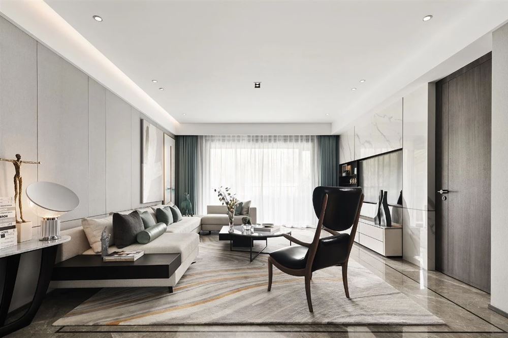 佛山市金科城輕奢風格四居室裝修案例