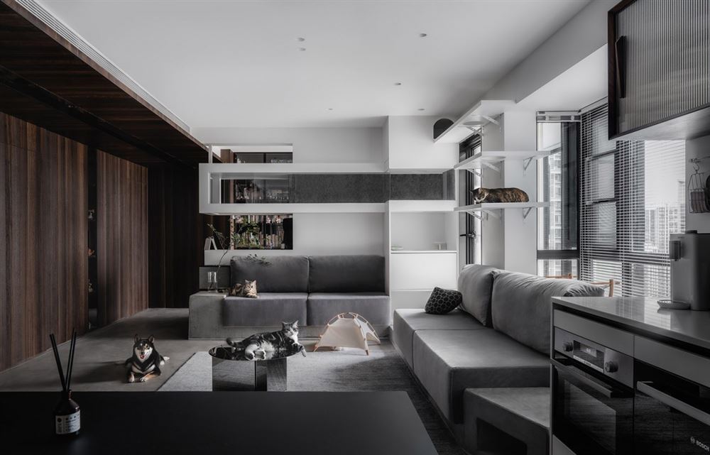 佛山市碧桂園·鳳凰灣現代簡約風格四居室裝修案例