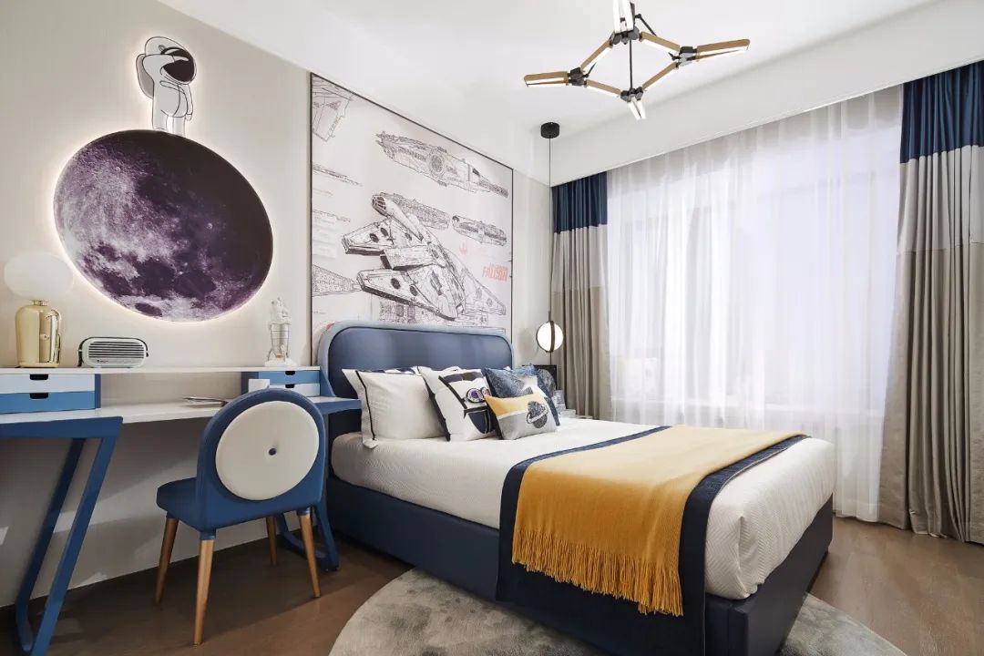 現代簡約風格室內設計家裝案例-兒童房 現代簡約風格室內設計家裝案例-兒童房