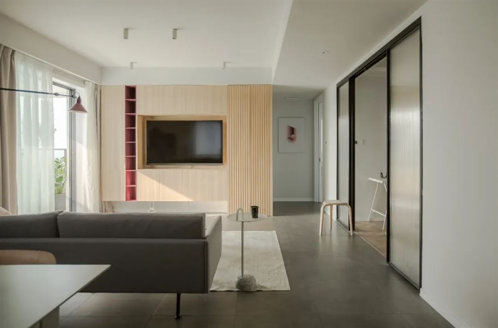 陽江市富和花城北歐風格三居室裝修案例