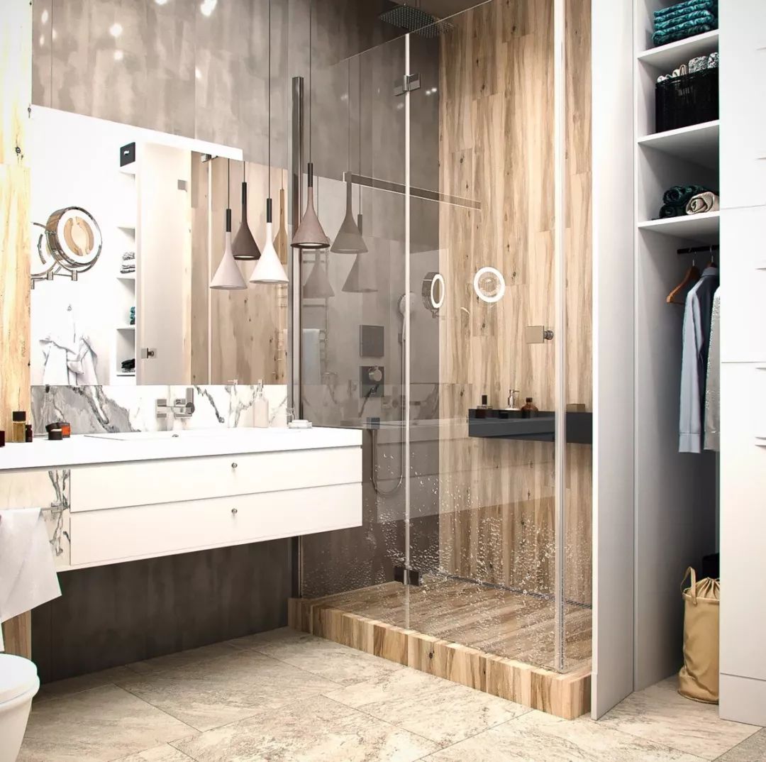 簡歐現(xiàn)代混搭風(fēng)格家裝設(shè)計(jì)室內(nèi)裝修效果圖-衛(wèi)生間 簡歐現(xiàn)代混搭風(fēng)格家裝設(shè)計(jì)室內(nèi)裝修效果圖-衛(wèi)生間