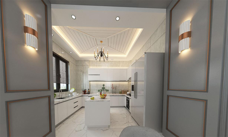 現(xiàn)代簡約風格別墅裝修設計效果圖-碧桂園別墅380平米-別墅廚房裝修設計 現(xiàn)代簡約風格別墅裝修設計效果圖-碧桂園別墅380平米-別墅廚房裝修設計