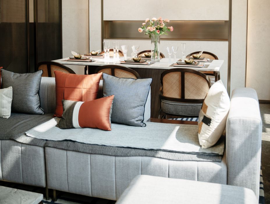 江門市海悅君庭新中式風格別墅裝修案例