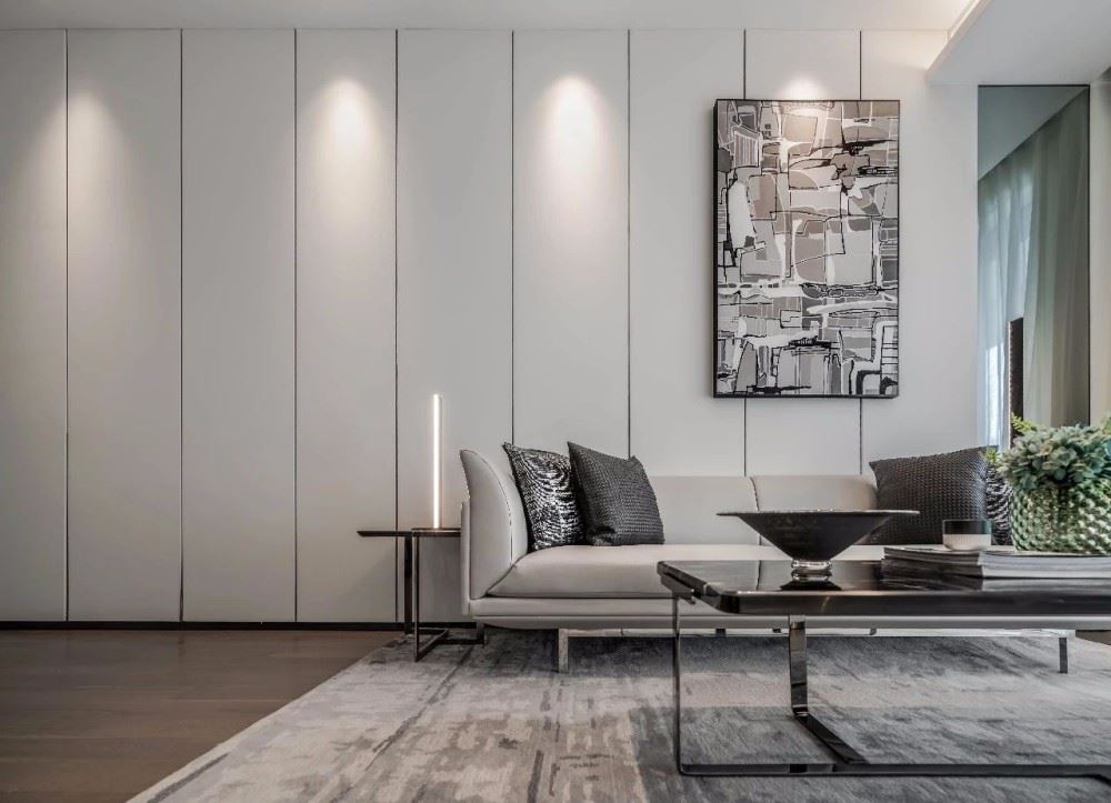 佛山市翡翠西江現代簡約風格三居室裝修案例