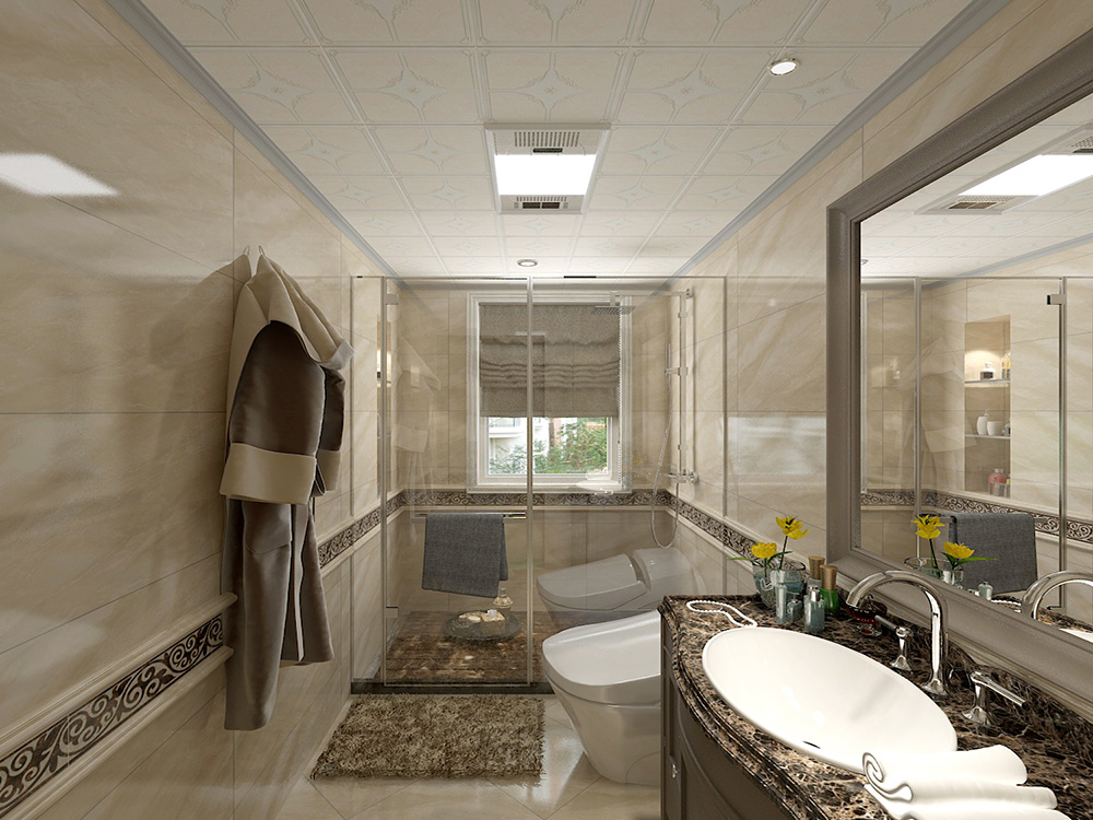 裝修公司歐式風格室內裝修效果圖-衛生間 裝修公司歐式風格室內裝修效果圖-衛生間