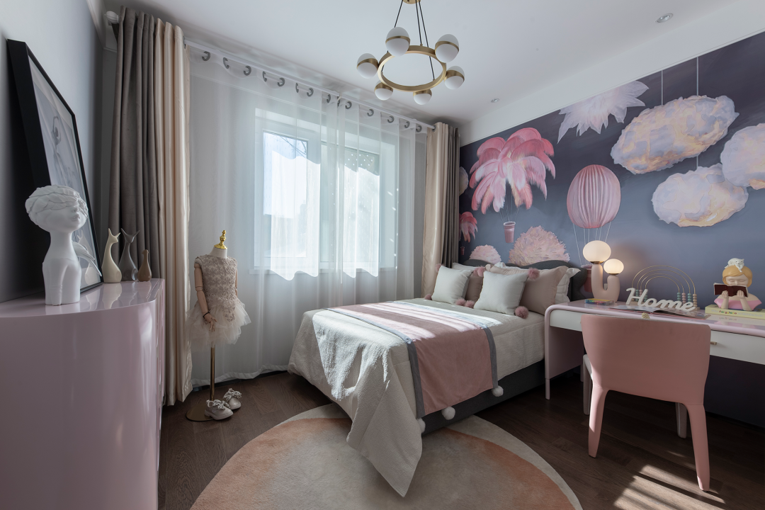 新中式風格室內設計家裝案例-兒童房 新中式風格室內設計家裝案例-兒童房