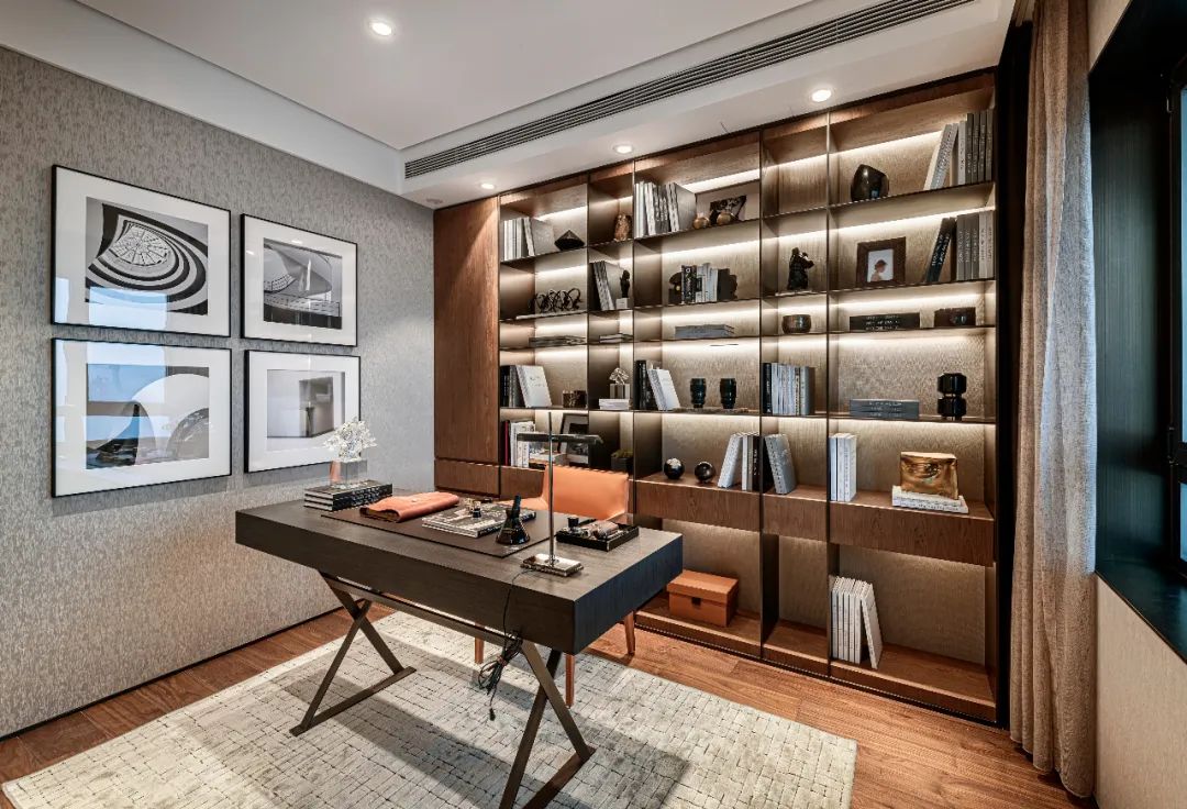 現代簡約風格室內設計家裝案例-書房 現代簡約風格室內設計家裝案例-書房