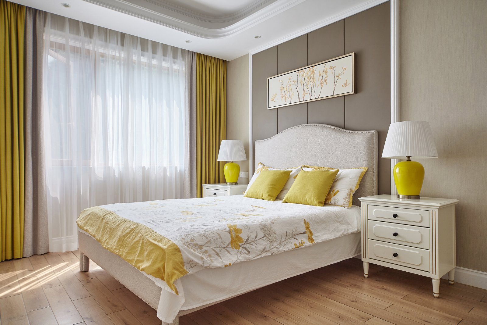 簡(jiǎn)歐輕奢風(fēng)格家裝設(shè)計(jì)室內(nèi)裝修效果圖-客臥 簡(jiǎn)歐輕奢風(fēng)格家裝設(shè)計(jì)室內(nèi)裝修效果圖-客臥