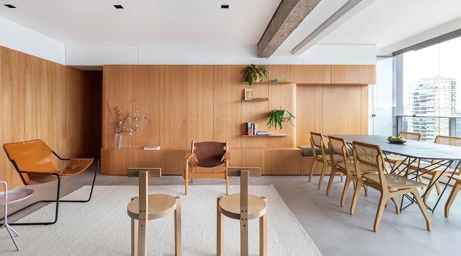 廣州市美林湖畔現代簡約風格三居室裝修案例