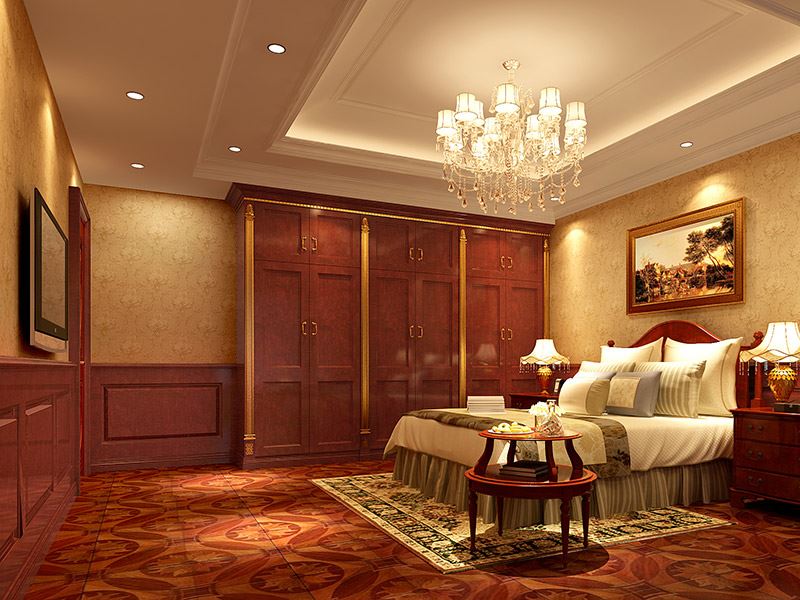 泰州市濱江新區(qū)富陽(yáng)社區(qū)歐式風(fēng)格復(fù)式裝修案例