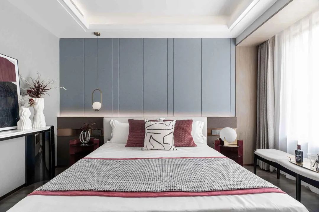 現代簡約風格室內設計家裝案例-臥室 現代簡約風格室內設計家裝案例-臥室