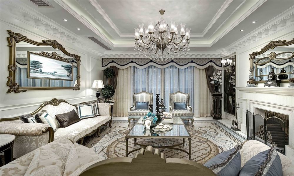 佛山市保利閱江臺其他四居室裝修案例