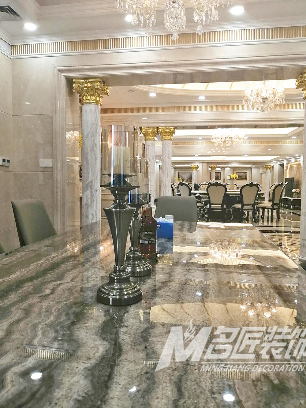 歐式別墅裝修設計-餐桌 歐式別墅裝修設計-餐桌