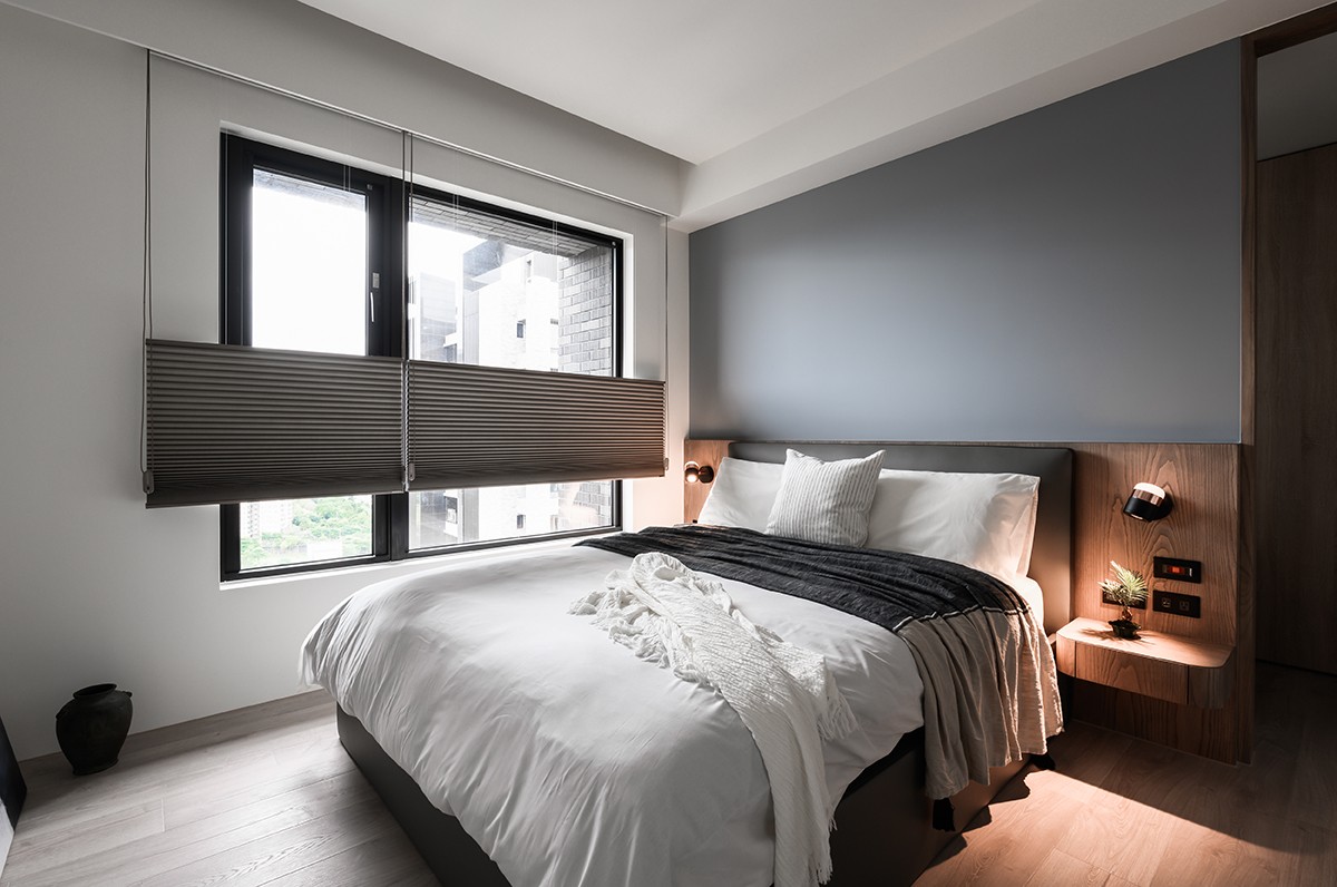 廣州裝修公司現(xiàn)代簡約風(fēng)格室內(nèi)裝修效果圖-主臥 廣州裝修公司現(xiàn)代簡約風(fēng)格室內(nèi)裝修效果圖-主臥