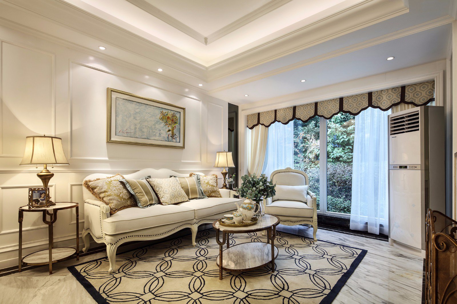 裝修案例歐式風格室內裝修效果圖-客廳 裝修案例歐式風格室內裝修效果圖-客廳