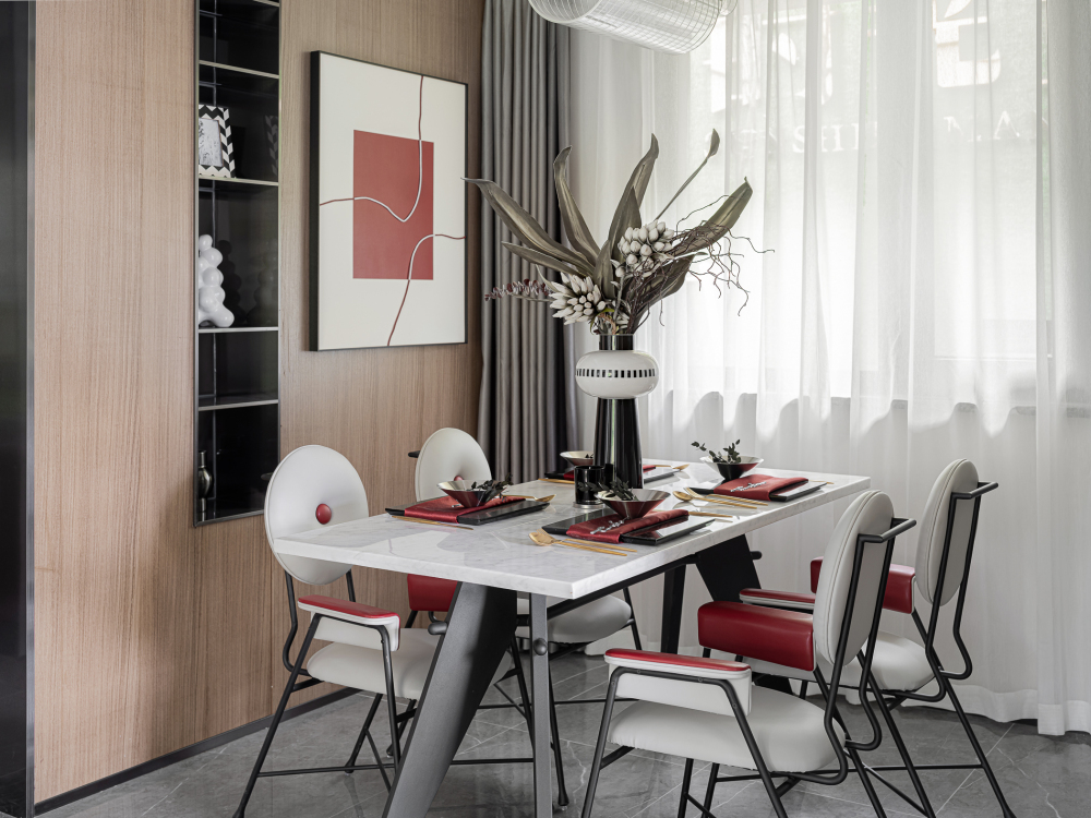 現代前衛風格室內設計家裝案例-餐廳 現代前衛風格室內設計家裝案例-餐廳