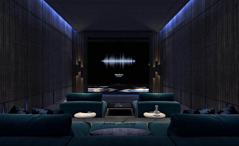 客天下別墅360平米奢華輕奢風格裝修案例-影音室 客天下別墅360平米奢華輕奢風格裝修案例-影音室