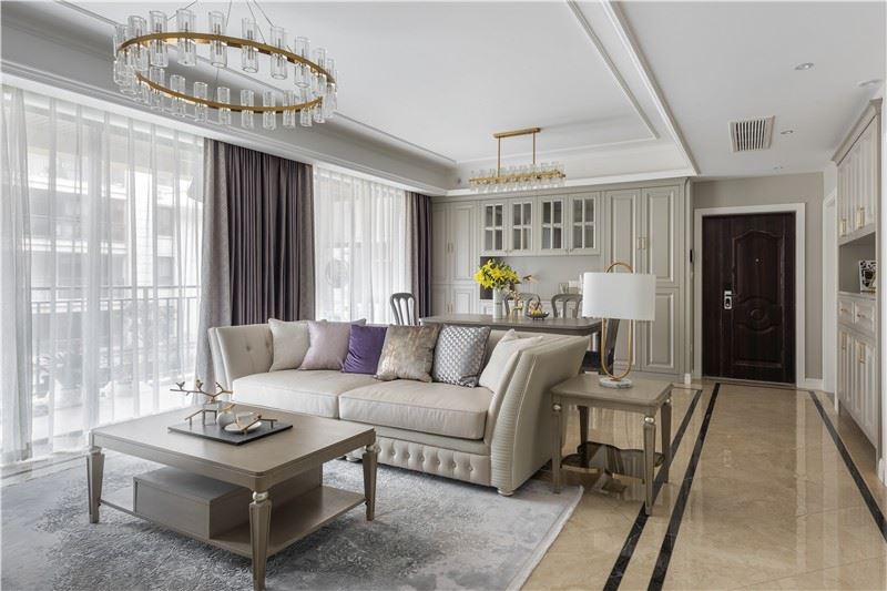 江門市帕佳圖尚品美式風格三居室裝修案例