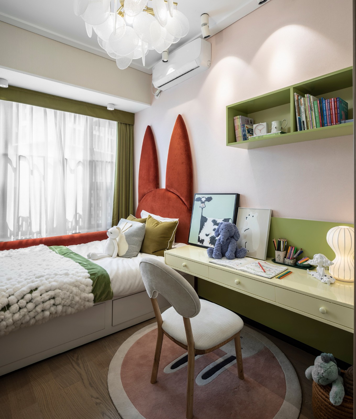 現代簡約風格室內設計家裝案例-兒童房 現代簡約風格室內設計家裝案例-兒童房