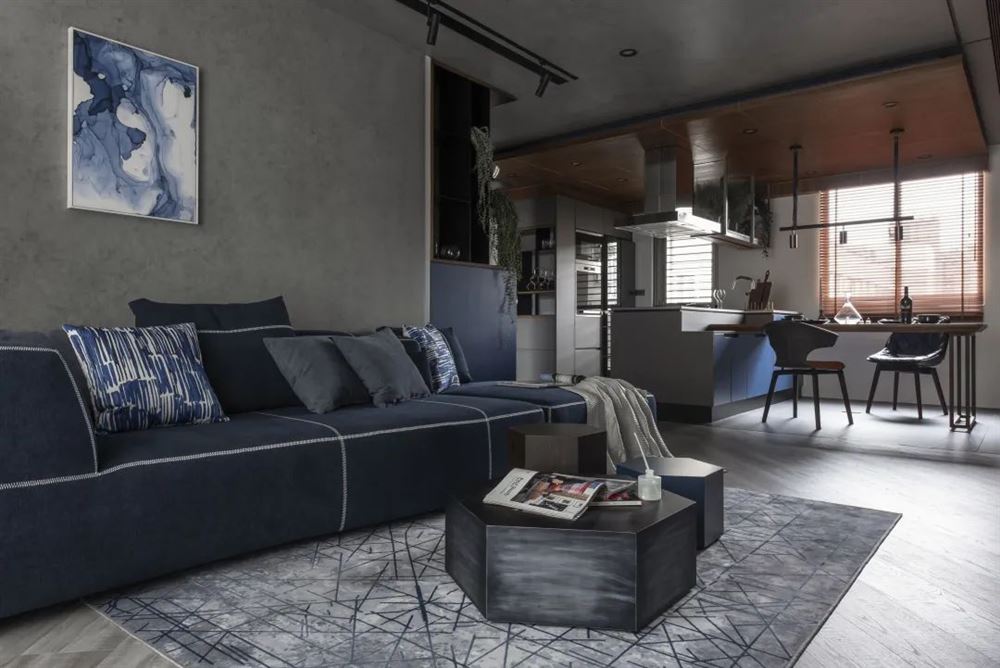 廣州市華遠云和墅現代簡約風格三居室裝修案例