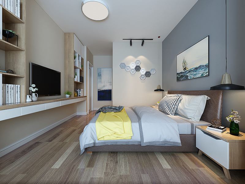 佛山市高明碧桂園·花城薈歐式風格三居室裝修案例