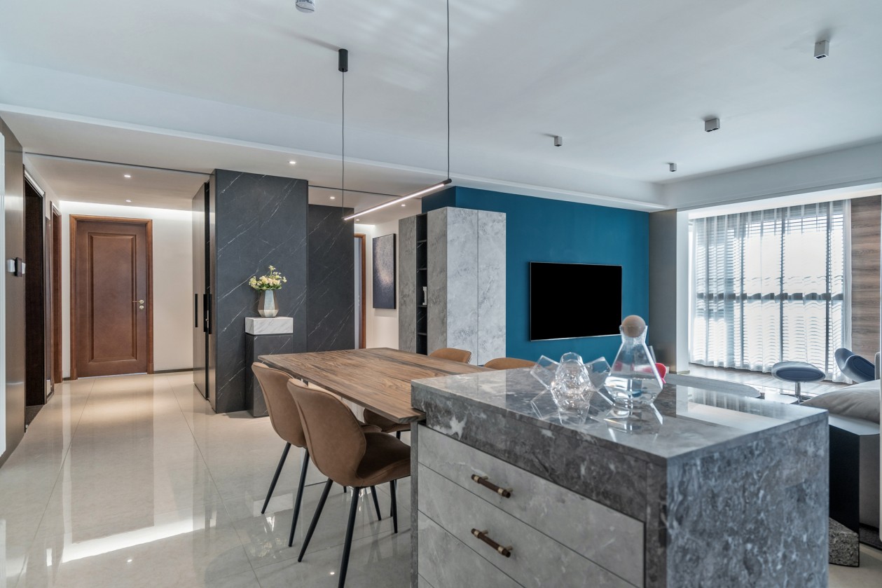 現(xiàn)代簡(jiǎn)約風(fēng)格室內(nèi)設(shè)計(jì)家裝案例-客餐廳 現(xiàn)代簡(jiǎn)約風(fēng)格室內(nèi)設(shè)計(jì)家裝案例-客餐廳