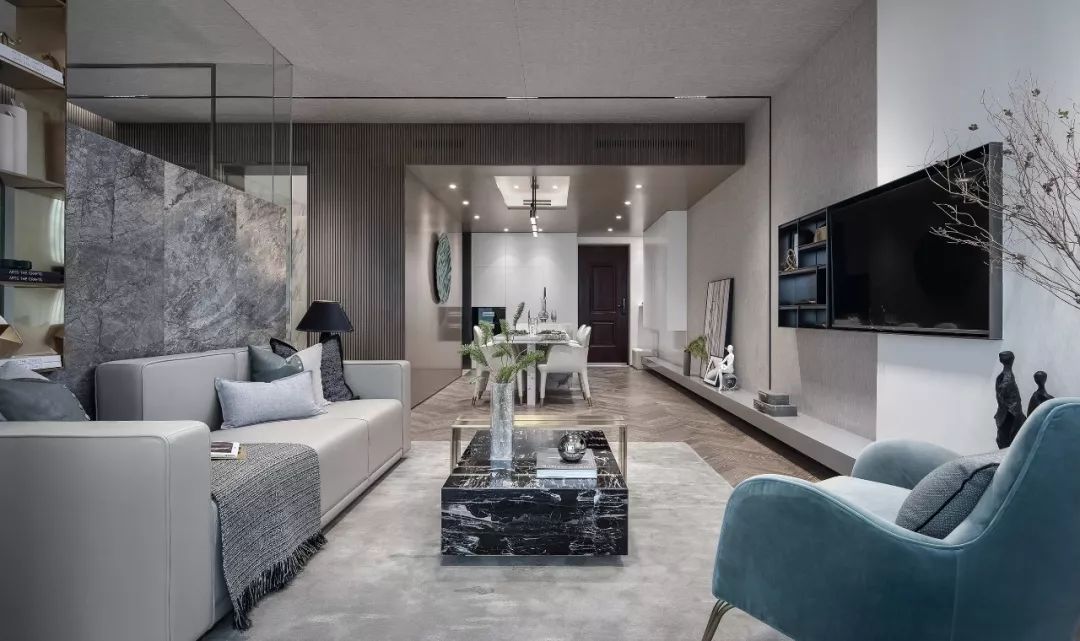 現(xiàn)代輕奢風(fēng)格室內(nèi)設(shè)計(jì)家裝案例-客廳 現(xiàn)代輕奢風(fēng)格室內(nèi)設(shè)計(jì)家裝案例-客廳