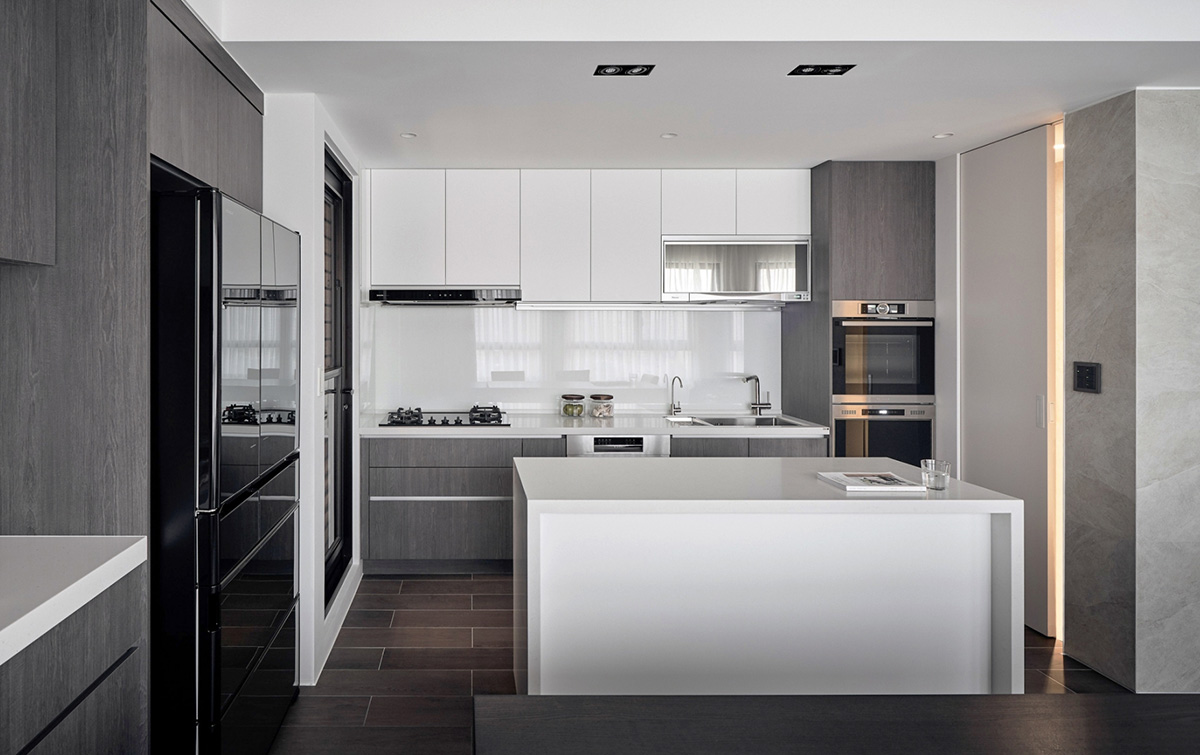 現代簡約風格家裝設計室內裝修效果圖-廚房 現代簡約風格家裝設計室內裝修效果圖-廚房