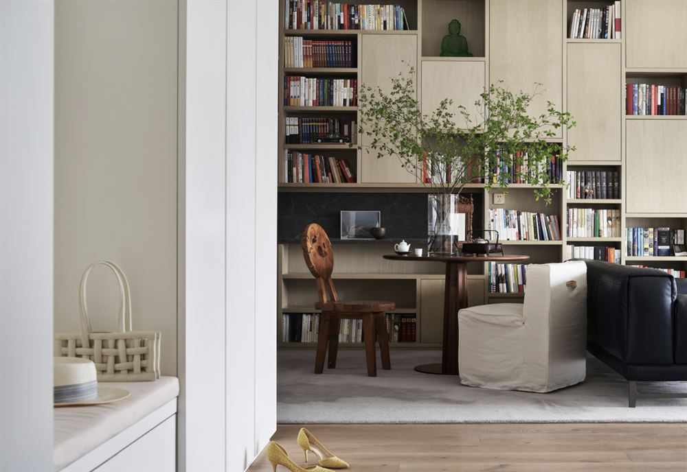 江門市鶴山十里方圓現(xiàn)代簡約風(fēng)格三居室裝修案例